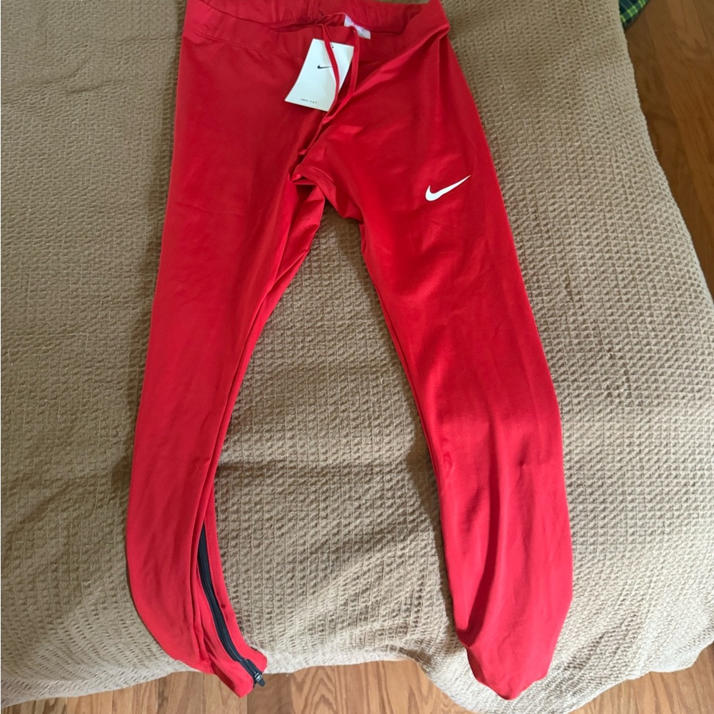 Nike Kids Bright Red Leggings